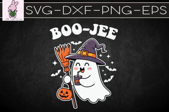 Boo-Jee Ghost Halloween SVG