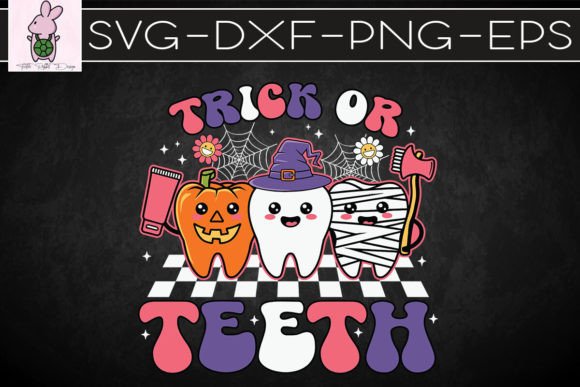 Fun Trick or Teeth Halloween SVG